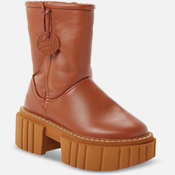 STELLA MCCARTNEY EMILIE ECO ALTER MAT MID CALF BOOTS SIZE 36 - Picture 1 of 12